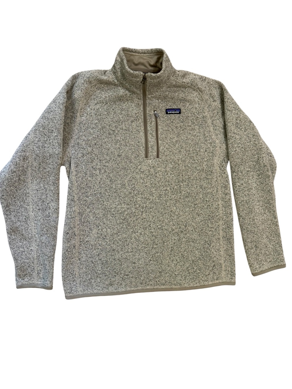 Patagonia Better Sweater 1/4 Zip Pullover Fleece Jacket - stonewash Size Medium